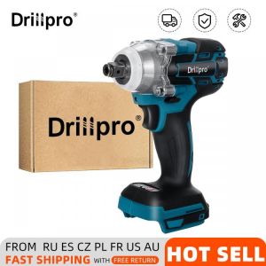 מברגה אימפקט דרייב חצי של חברת DRILLPRO מתאים לסוללות מקיטה ותואמות מקור מקיטה מנוע 18V ברשלס מקבלים רק גוף