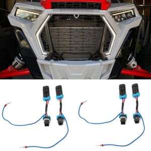 אבירי השטח-קבוצת רכיבה לטיולי שטח 4X4 לטרקטורונים/SBS Für Polaris RZR Turbo S XP4 1000 XP 2019 2020 2021 Trail 900 Augenbraue Kabelbaum Fang Lichter Zubehör Stecker und Spielen Draht