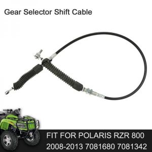 אבירי השטח-קבוצת רכיבה לטיולי שטח 4X4 לטרקטורונים/SBS 80cm Getriebe Selector Shift Kabel Fit für Polaris RZR 800 2008 2013 7081680 7081342 ATV Zubehör 7081680;7081342