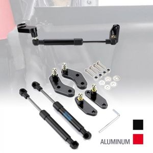 אבירי השטח-קבוצת רכיבה לטיולי שטח 4X4 לטרקטורונים/SBS 1/2 paar KEMIMOTO UTV zubehör Aluminium Eloxiert Türöffner Sets für Can Am CanAm Können bin Maverick X3 2/4 türen 4x4 2017 2