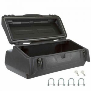 אבירי השטח-קבוצת רכיבה לטיולי שטח 4X4 לטרקטורונים/SBS Black Widow ATV-CB-8015 Rear Rack Locking ATV Cargo Box