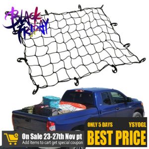 אבירי השטח-קבוצת רכיבה לטיולי שטח 4X4 לטרקטורונים/SBS Universal Car Trunk Nets 120x90cm Luggage Storage Cargo Organiser Elastic Mesh Net with Hooks Auto Interior Accessories