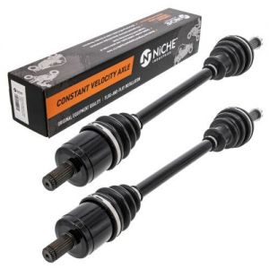 אבירי השטח-קבוצת רכיבה לטיולי שטח 4X4 לטרקטורונים/SBS NICHE Front Drive Shaft CV Axle Assembly for Polaris Ranger Crew 500 700 2 Pack