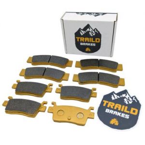 רפידות מעצור קרמי ל Kawasaki KRX קדמי + אחורי מספר קטלוגי - 43082-0196, 43082-0197, FA738, FA739