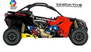 סט מדבקות ל Maverick X3 דגם 1