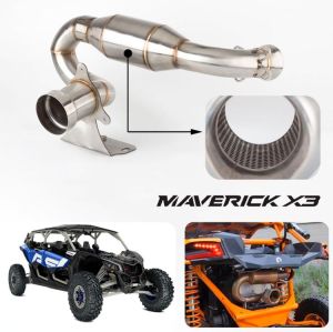אגזוז נירוסטה ל MAVERICK X3