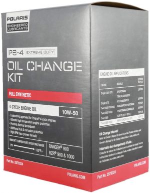 קיט החלפת שמן ל RZR 1000(שמן מקורי , פילטר שמן , דיסקית מעיכה )