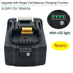 סוללה למקיטה V 6000mAh Lithium ion for Makita 18v סוללה למקיטה