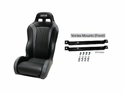 אבירי השטח-קבוצת רכיבה לטיולי שטח 4X4 לטרקטורונים/SBS 1000 XP \ S כיסא Simpson צבע שחור\אפור כולל תושבת לכל דגמי RZR