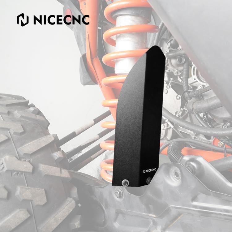 אבירי השטח-קבוצת רכיבה לטיולי שטח 4X4 לטרקטורונים/SBS MAVERICK X3 מגן בולמים אחוריים ל MAVERICK X3 בצבעים-כחול\אדום\שחור