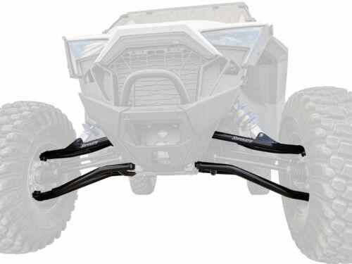 אבירי השטח-קבוצת רכיבה לטיולי שטח 4X4 לטרקטורונים/SBS SuperATV High Clearance A-arms for Polaris RZR PRO XP / 4 (2020+) - Black