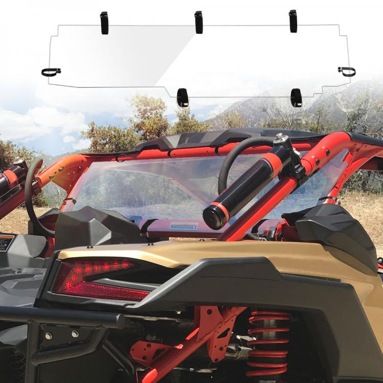 אבירי השטח-קבוצת רכיבה לטיולי שטח 4X4 לטרקטורונים/SBS Maverick X3 Utv Kemimoto Pc Rear Windshield For Can-am Maverick X3 4x4 Max R Turbo 2017-2021 - Atv Parts & Accessories - AliEx
