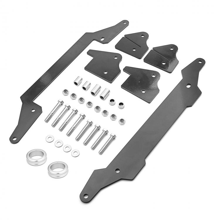 אבירי השטח-קבוצת רכיבה לטיולי שטח 4X4 לטרקטורונים/SBS For Polaris General 1000 2016-2021 & 1000 4 2017-2021 4" Front Leveling Full Lift Spacer Kit Run Up To 32" Tires Utv Accessori