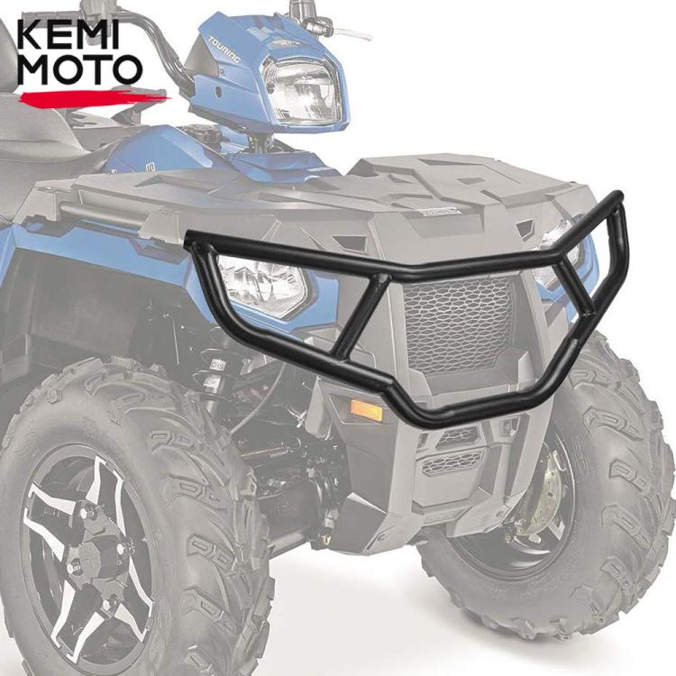 אבירי השטח-קבוצת רכיבה לטיולי שטח 4X4 לטרקטורונים/SBS KEMIMOTO ATV Black Front Rear Brush Guard Bumper Compatible with Polaris Sportsman 570 SP EPS LE 2014-2018 2019 2020 #2879714 - Al
