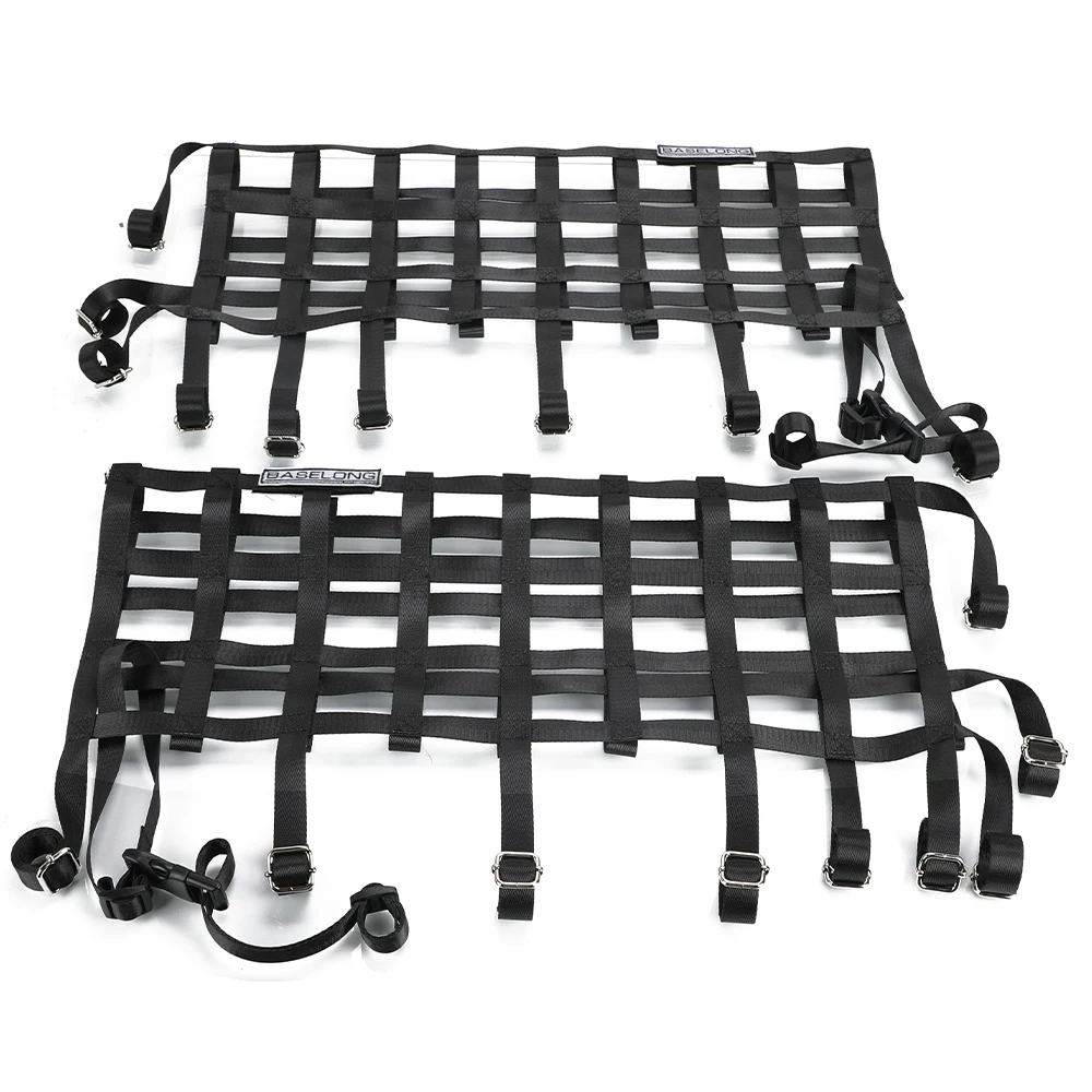 אבירי השטח-קבוצת רכיבה לטיולי שטח 4X4 לטרקטורונים/SBS MAVERICK X3 רשתות צד ל MAVERICK X3 דגם ריבועים גדולים