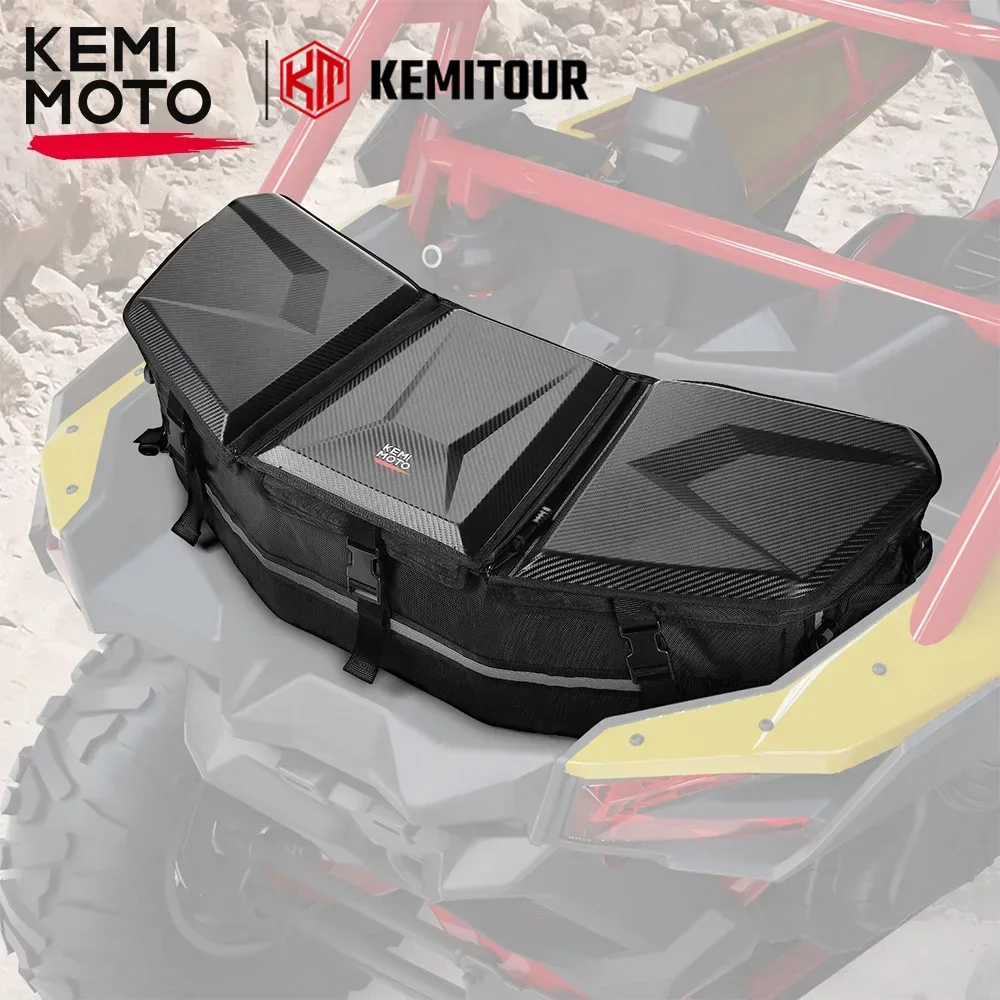 אבירי השטח-קבוצת רכיבה לטיולי שטח 4X4 לטרקטורונים/SBS KEMIMOTO UTV 13Gal Rear Rack Cargo Bag for Can am Maverick X3 1000 MAX Outlander G2 G2S 500 800 570 650 850 #715002923