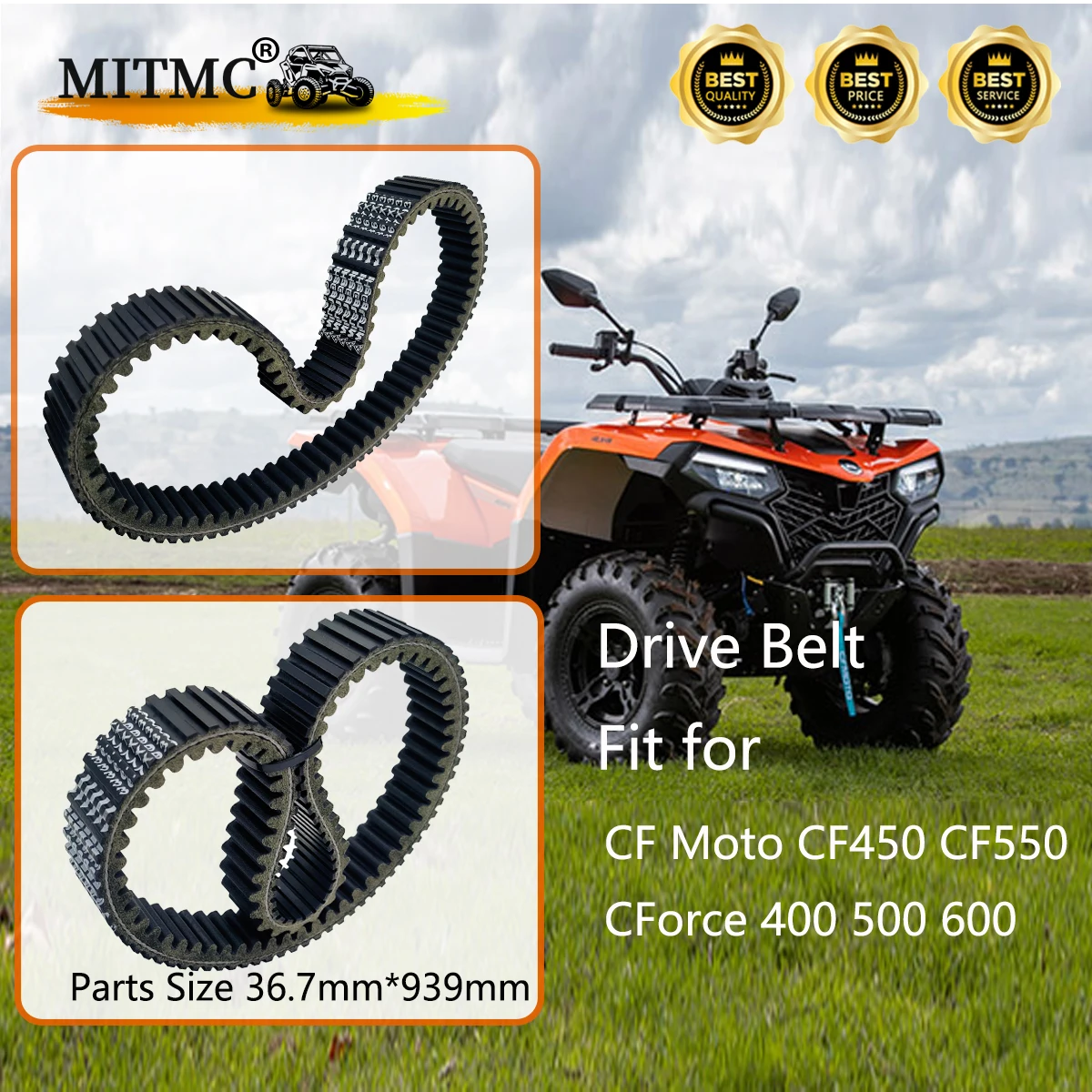 אבירי השטח-קבוצת רכיבה לטיולי שטח 4X4 לטרקטורונים/SBS Drive Belt for CF CF450 CF550 CForce 400 500 600 Swat Trail Tracker Snyper UForce ZForce 500 600 X5 X6 Z6 0180-055000-0001