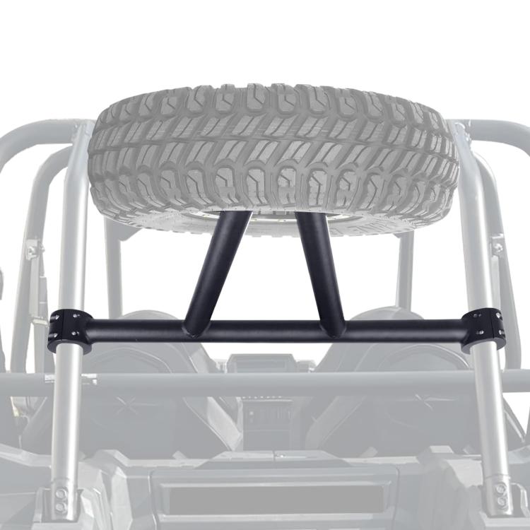 אבירי השטח-קבוצת רכיבה לטיולי שטח 4X4 לטרקטורונים/SBS StarknightMT RZR Spare Tire Carrier Spare Tire Mount Tire Holder Rack Black Coated Steel Compatible with Polaris 2014-2023 RZR XP 