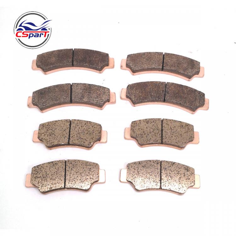 אבירי השטח-קבוצת רכיבה לטיולי שטח 4X4 לטרקטורונים/SBS ZFORCE 800\625 סט מלא רפידות מעצור ל 4 Set Brake Pad for CFMoto ZFORCE CFORCE UFORCE 500 600 800 1000 2018 2019 2020  7020 0810B0 7020 0810A0