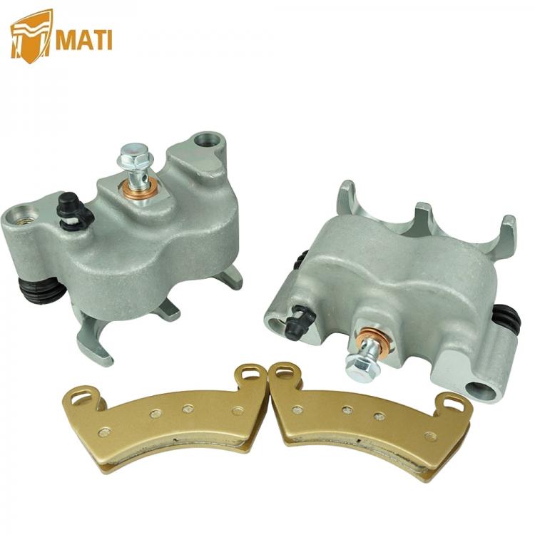 אבירי השטח-קבוצת רכיבה לטיולי שטח 4X4 לטרקטורונים/SBS 1000 XP \ S קליפרים קדמי ימין+שמאל כולל רפידות מעצור ל RZR 800/900/1000 מספר קטלוגי 1911283 / 1911284